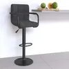 Image de Tabouret De Bar Gris Foncé Tissu Vidaxl