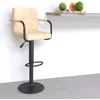 Image de Tabouret De Bar Crème Velours Vidaxl