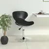 Image de Tabouret De Bar Noir Similicuir Vidaxl