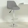 Image de Tabouret De Bar Gris Clair Velours Vidaxl