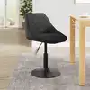 Image de Tabouret De Bar Noir Velours Vidaxl