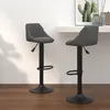 Image de vidaXL Lot de 2 Tabourets de Bar Chaise de Pub Siège de Bistrot Meuble de Salle à Manger Cuisine Salon Maison Intérieur 335350