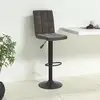 Image de Tabouret De Bar Gris Foncé Velours Vidaxl