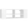 Image de Vidaxl meuble tv mural blanc 102x35x35 cm bois d’ingénierie