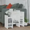 Image de Armoire Latérale Blanc 60x26x60 Cm Aggloméré Vidaxl