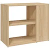 Image de Armoire Latérale Chêne Sonoma 60x30x50 Cm Bois D’ingénierie Vidaxl