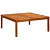 Image de Table Basse De Jardin 110x110x45 Cm Bois Solide D'acacia Vidaxl