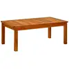 Image de Table Basse De Jardin 90x50x36 Cm Bois Solide D'acacia Vidaxl