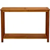 Image de Table Console De Jardin 110x40x75 Cm Bois D'acacia Solide Vidaxl