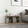 Image de Tables De Chevet 2pcs Chêne Sonoma 40x30x40cm Bois D'ingénierie Vidaxl