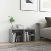Image de Tables De Chevet 2 Pcs Gris Béton 40x30x40 Cm Bois D'ingénierie Vidaxl
