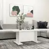 Image de Table Basse Blanc 103,5x60x40 Cm Bois D'ingénierie Vidaxl