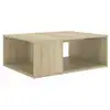 Image de Vidaxl table basse chêne sonoma 90x67x33 cm bois d'ingénierie