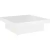 Image de Table Basse Blanc 90x90x28 Cm Bois D'ingénierie Vidaxl