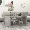 Image de Table Basse Gris Béton 100x50x40 Cm Bois D'ingénierie Vidaxl