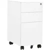Image de Classeur Mobile Blanc 30x45x59 Cm Acier Vidaxl