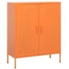 Image de vidaXL Armoire de Rangement Placard Armoire de Stockage Meuble de Rangement Salon Salle de Séjour Intérieur Orange 336165
