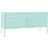 Image de Meuble Tv Vert Menthe 105x35x50 Cm Acier Vidaxl