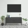 Image de Meuble Tv Anthracite 105x35x50 Cm Acier Vidaxl