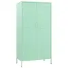 Image de Vidaxl garde-robe vert menthe 90x50x180 cm acier