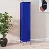 Image de Armoire À Casiers Bleu Marine 35x46x180 Cm Acier Vidaxl