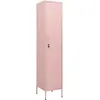 Image de Armoire À Casiers Rose 35x46x180 Cm Acier Vidaxl