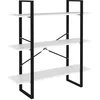 Image de Bibliothèque Blanc 100x30x105 Cm Bois D’ingénierie Vidaxl