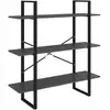 Image de Vidaxl bibliothèque gris 100x30x105 cm bois d’ingénierie