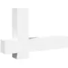 Image de Ensemble De Meubles Tv 5 Pcs Blanc Bois D'ingénierie Vidaxl