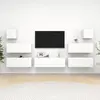 Image de Ensemble De Meubles Tv 7 Pcs Blanc Bois D'ingénierie Vidaxl