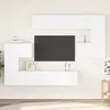 Image de Ensemble De Meubles Tv 8 Pcs Blanc Bois D'ingénierie Vidaxl