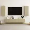 Image de Ensemble De Meubles Tv 5 Pcs Chêne Sonoma Bois D'ingénierie Vidaxl