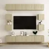 Image de Ensemble De Meubles Tv 8 Pcs Chêne Sonoma Bois D'ingénierie Vidaxl