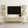 Image de Ensemble De Meubles Tv 6 Pcs Chêne Sonoma Bois D'ingénierie Vidaxl