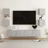 Image de Ensemble De Meubles Tv 6 Pcs Gris Béton Bois D'ingénierie Vidaxl