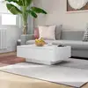 Image de Table Basse Blanc 90x60x31 Cm Aggloméré Vidaxl