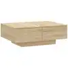 Image de Table Basse Chêne Sonoma 90x60x31 Cm Bois D'ingénierie Vidaxl