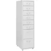 Image de Classeur Mobile Gris 28x41x109 Cm Métal Vidaxl