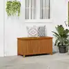 Image de Boîte De Rangement De Jardin 113x50x58 Cm Bois D'acacia Solide Vidaxl