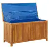 Image de Vidaxl boîte de rangement de jardin 113x50x58 cm bois d'acacia solide