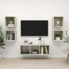 Image de Ensemble De Meubles Tv 5 Pcs Chêne Sonoma Bois D'ingénierie Vidaxl