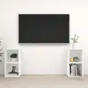 Image de Meubles Tv 2 Pcs Blanc 72x35x36,5 Cm Bois D'ingénierie Vidaxl
