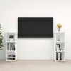 Image de Meubles Tv 2 Pcs Blanc 107x35x37 Cm Bois D'ingénierie Vidaxl