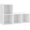 Image de Meubles Tv 2 Pcs Blanc 72x35x36,5 Cm Bois D'ingénierie Vidaxl