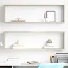 Image de Étagères Cube Murales 2 Pcs Chêne Sonoma Bois D'ingénierie Vidaxl