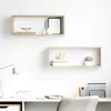 Image de Étagères Murales Cube 2 Pcs Chêne Sonoma Bois D’ingénierie Vidaxl