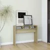 Image de Table Console Chêne Sonoma 105x30x80 Cm Bois D'ingénierie Vidaxl
