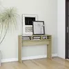 Image de vidaXL Table console Chêne sonoma 105x30x80 cm Aggloméré 808308