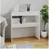 Image de Table console blanc 80x30x80 cm bois d ingénierie
