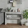 Image de Table Console Gris Béton 102x30x80 Cm Bois D'ingénierie Vidaxl